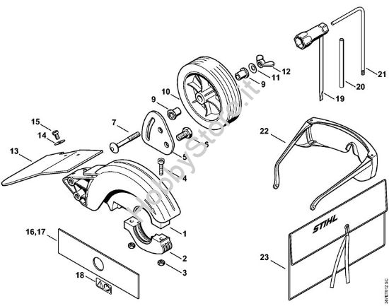 Riparo, utensili, accessorio a richiesta EC 70 EC 70 brand Stihl